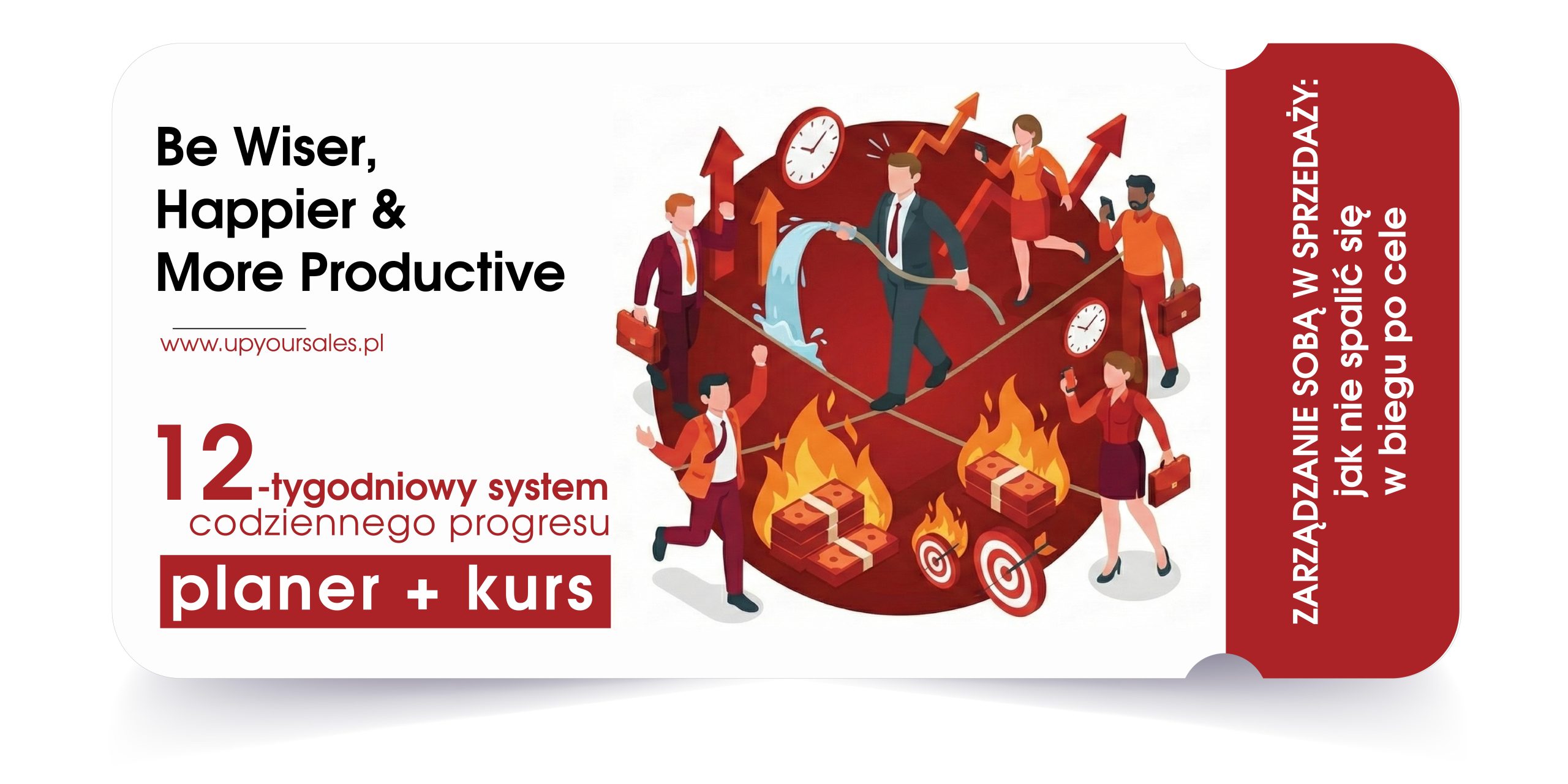 Zarządzanie sobą w sprzedaży: jak nie spalić się w biegu po cele