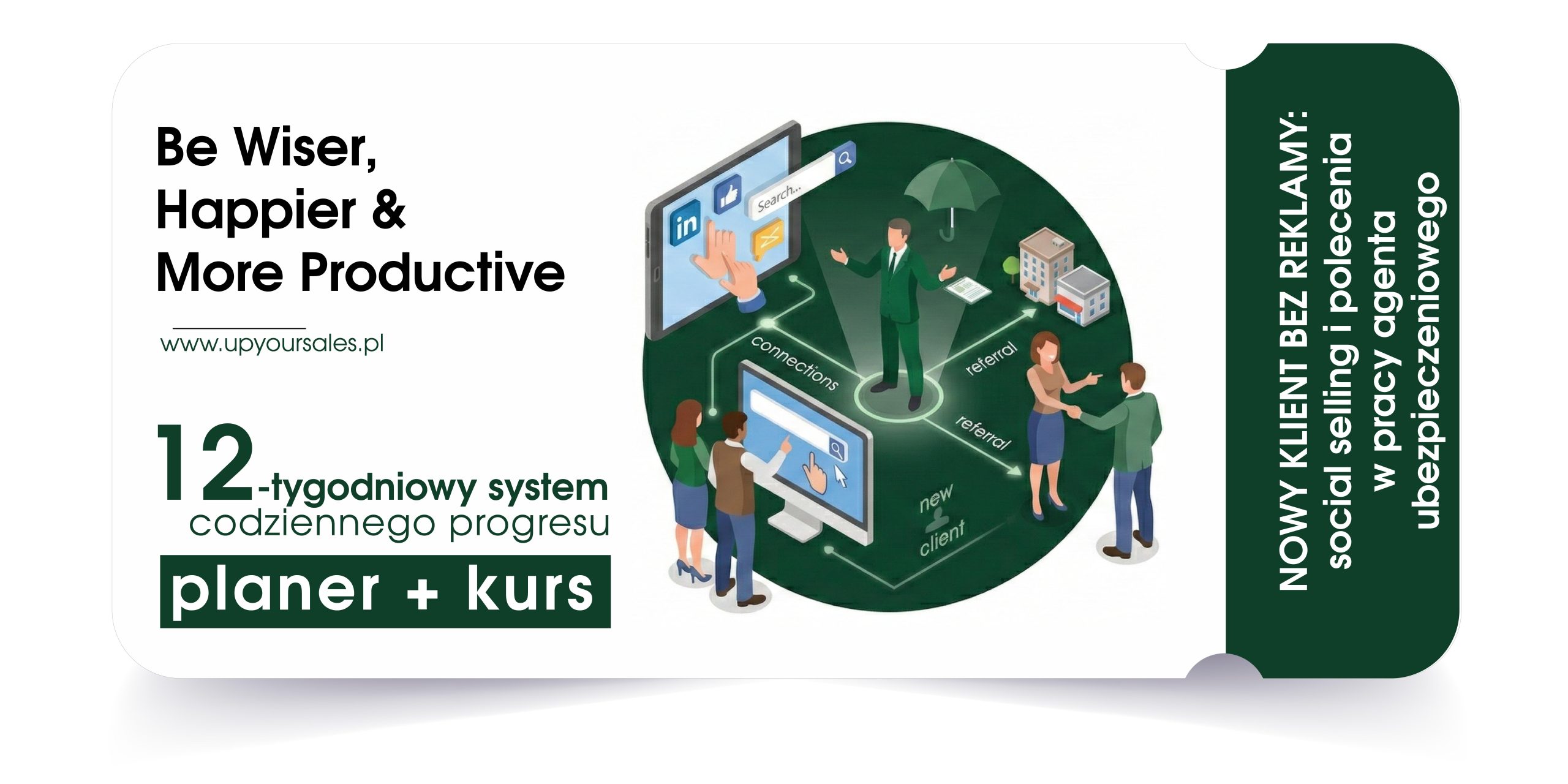 Nowy klient bez reklamy: Social selling i polecenia w pracy agenta ubezpieczeniowego