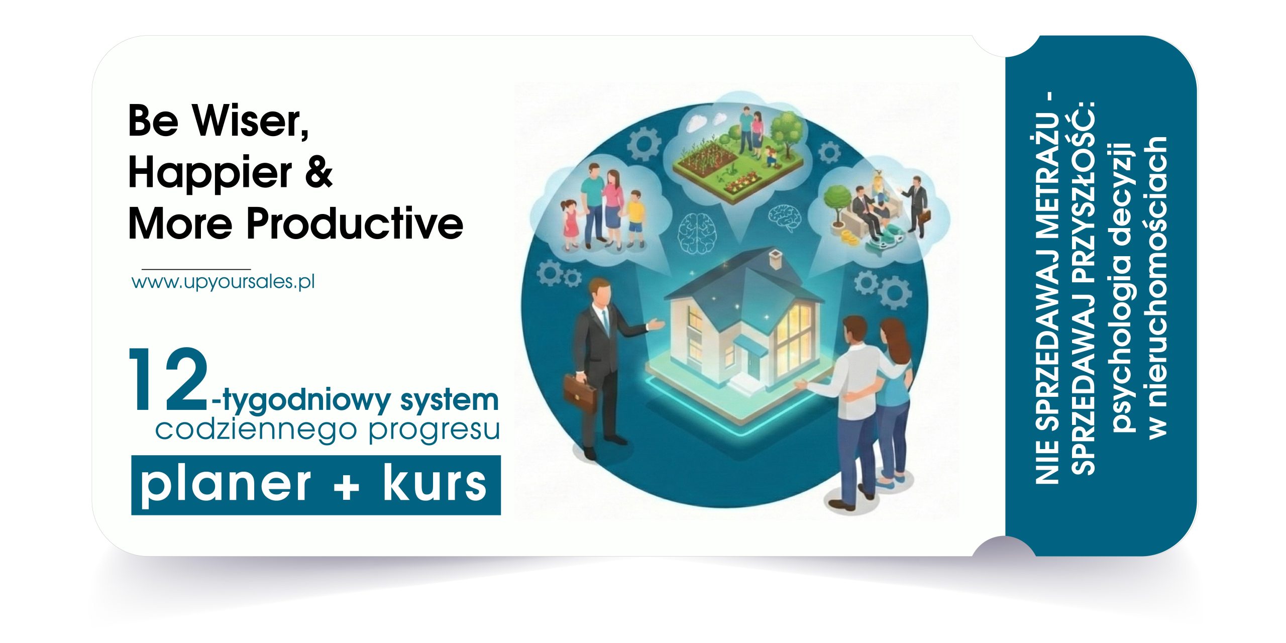 Nie sprzedawaj metrażu — sprzedawaj przyszłość: Psychologia decyzji w nieruchomościach